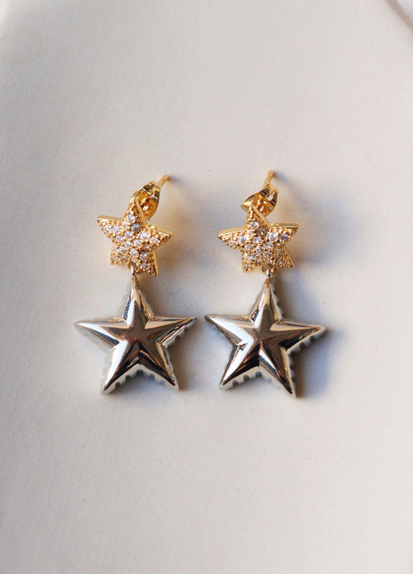 ARETES STAR SILVER GOLD