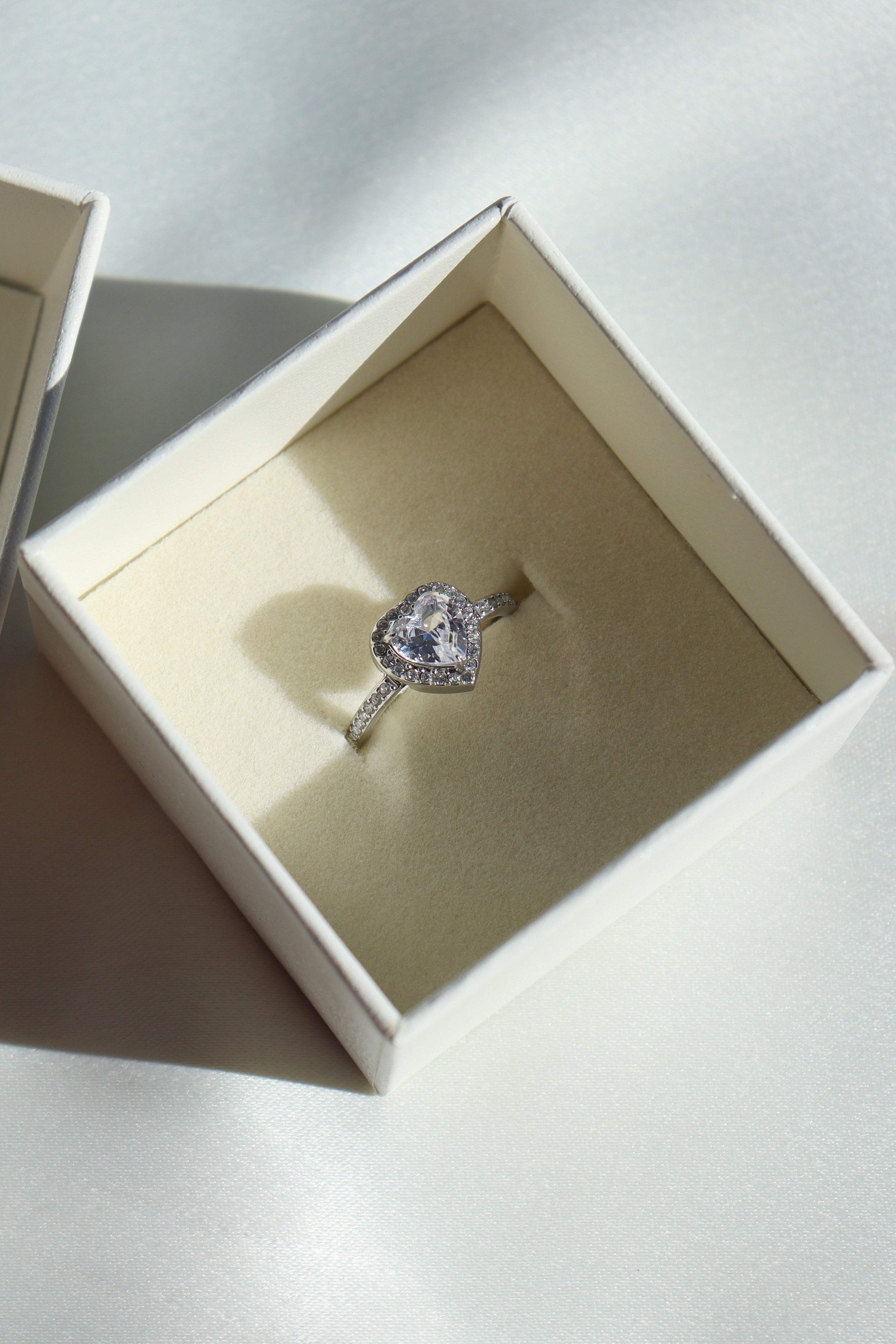 ANILLO DE PROMESA PLATA