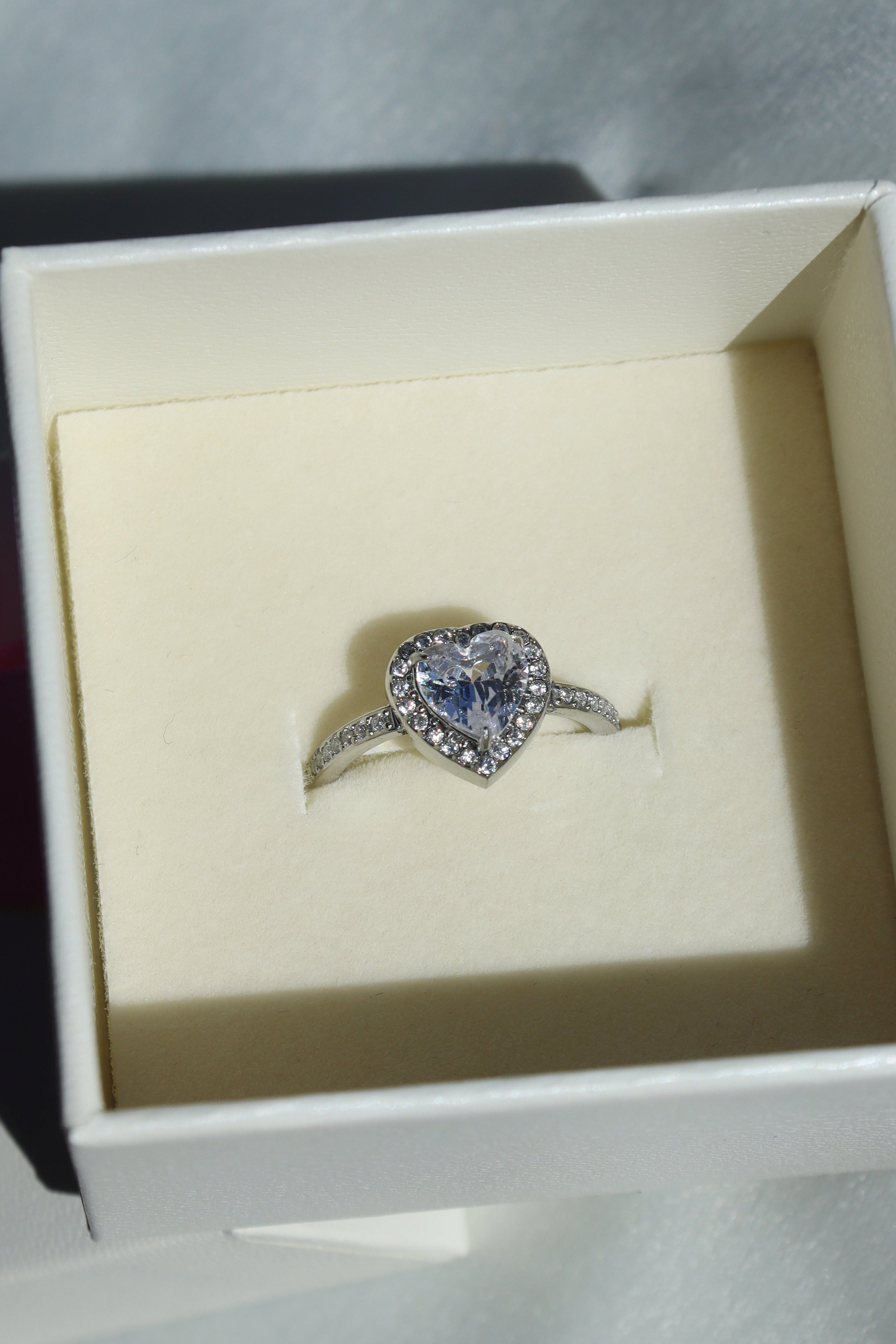 ANILLO DE PROMESA PLATA