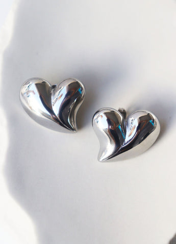 ARRACADAS SILVER HEART