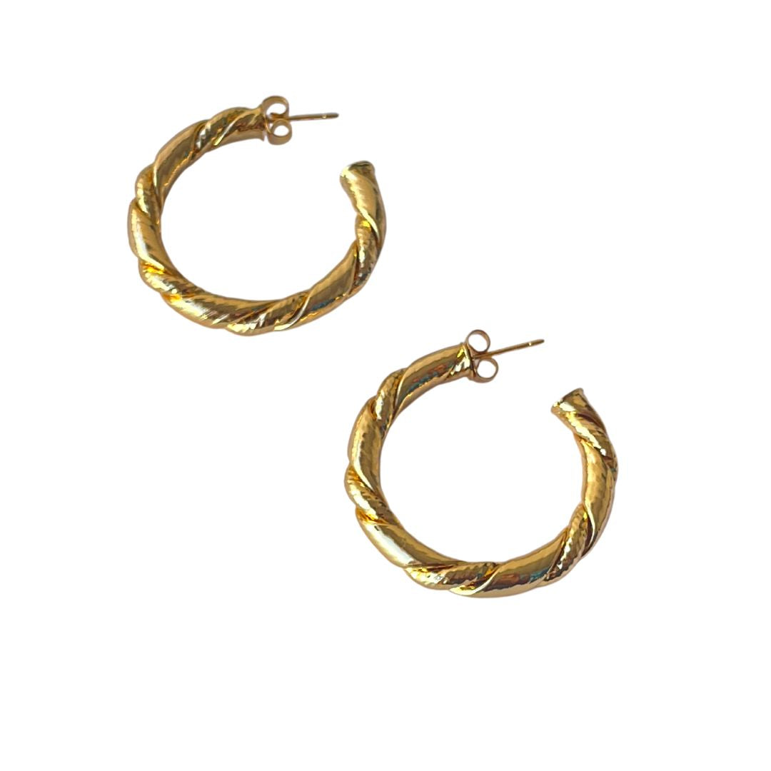 ARRACADAS TWIST GRANDES