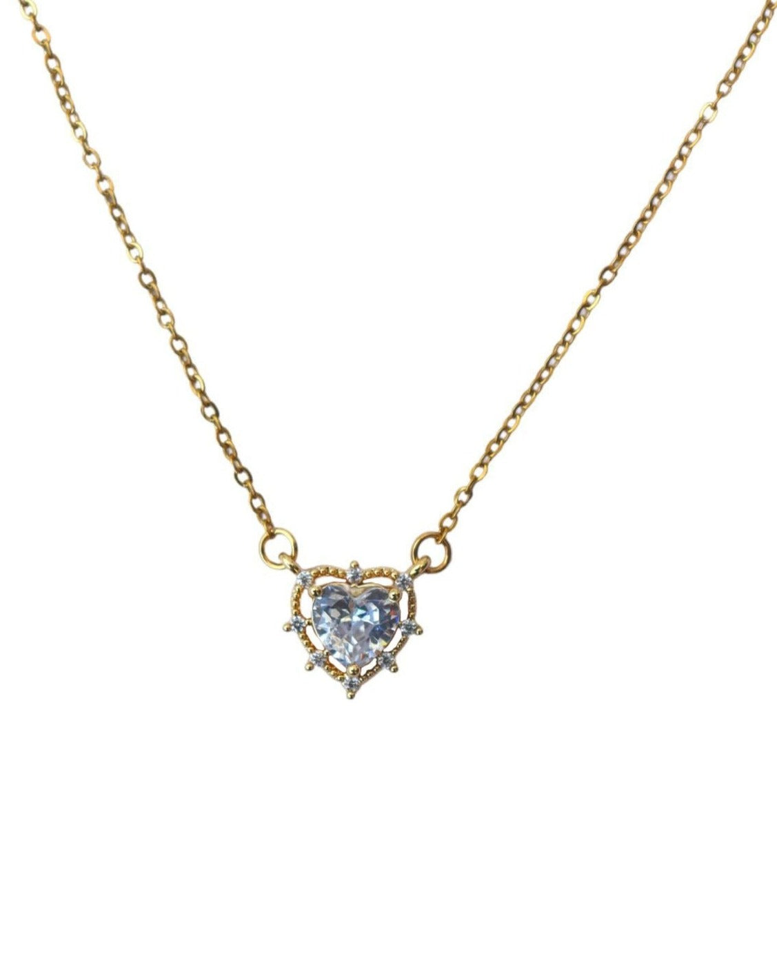 COLLAR DIVINE HEART PLATA