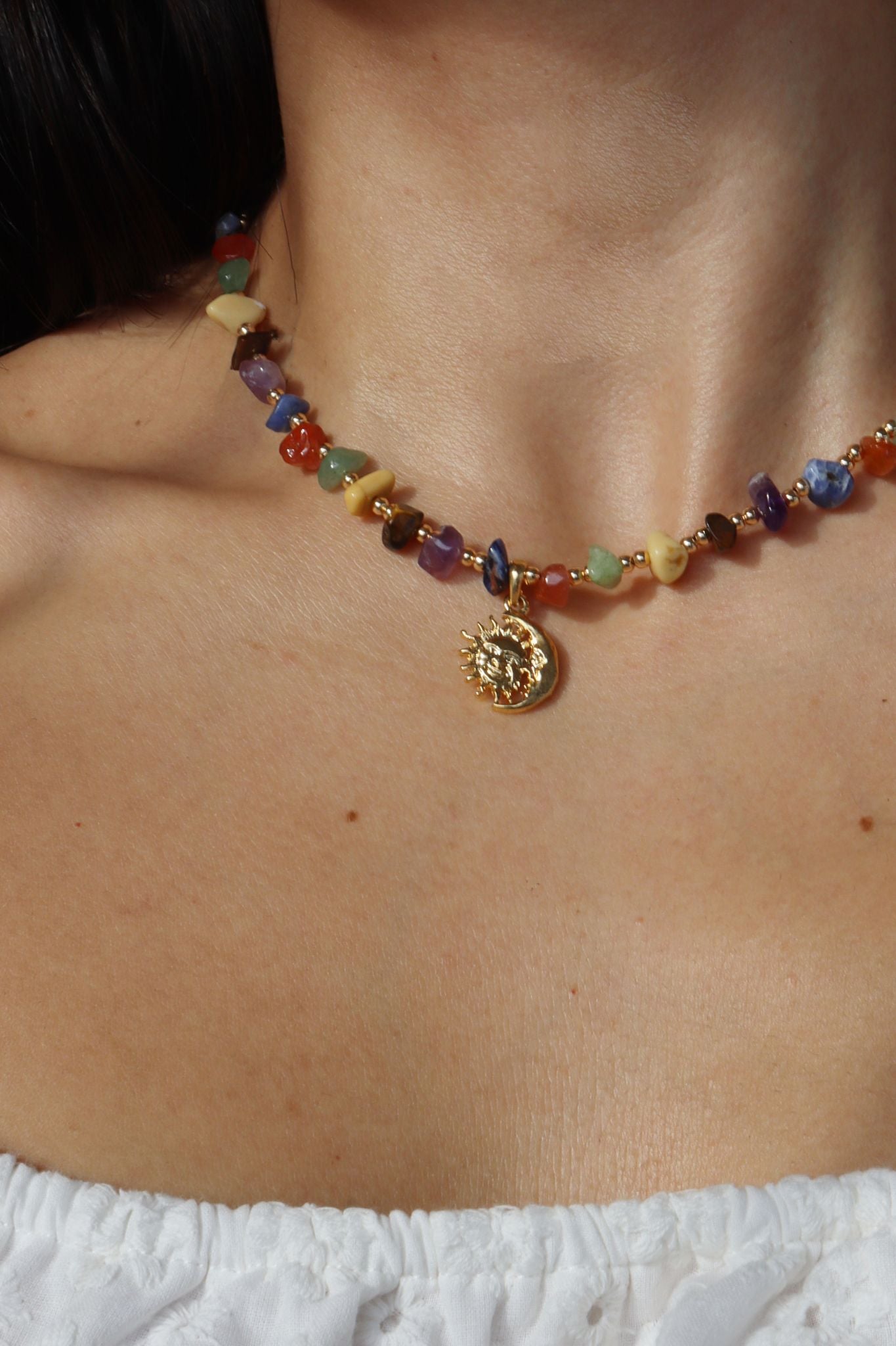 COLLAR 7 CHAKRAS ECLIPSE