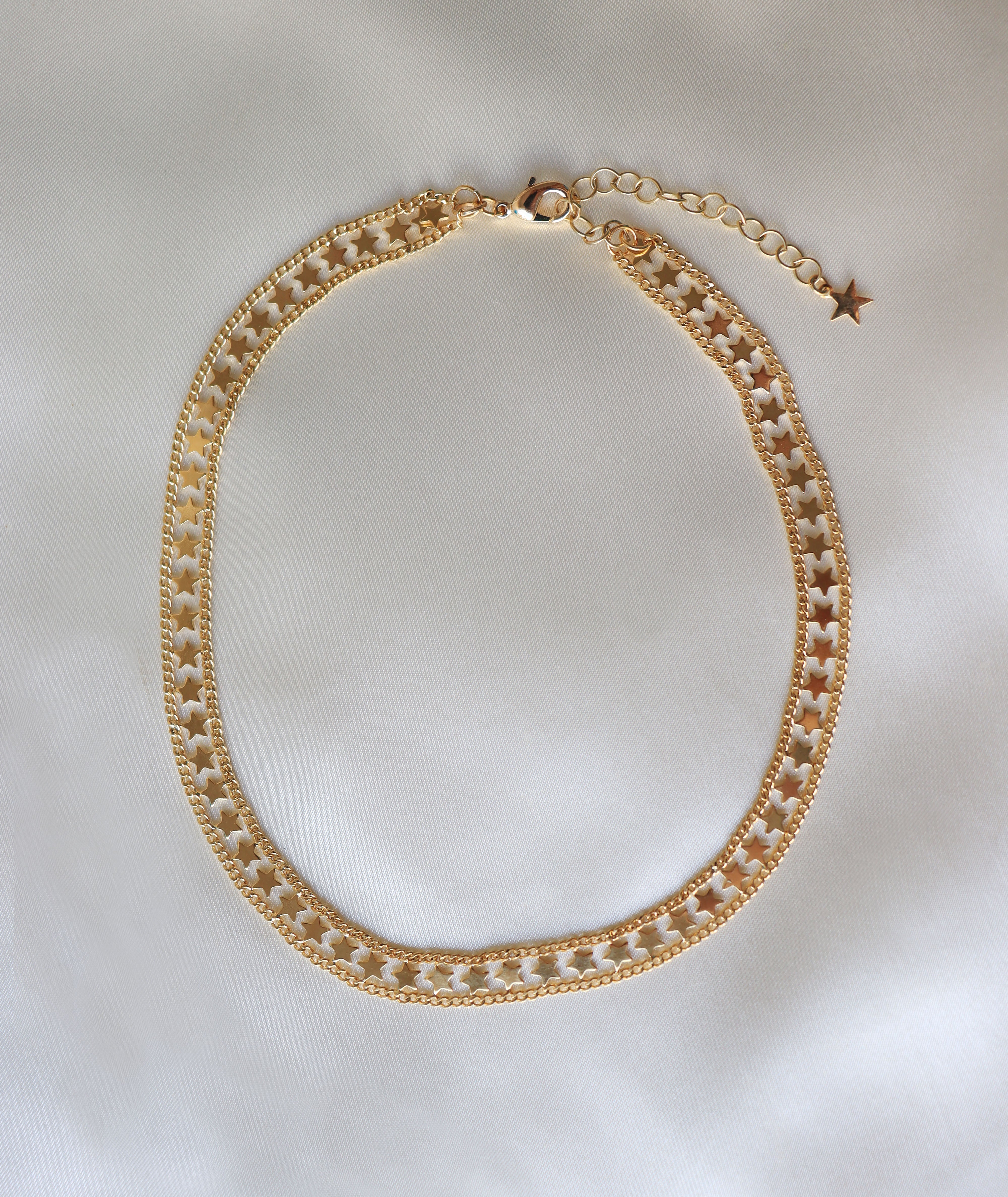 Choker estrellas tira