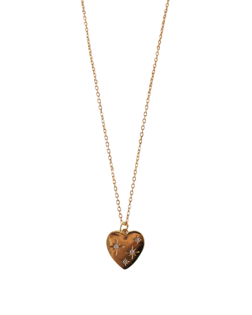 COLLAR CORAZÓN ESTRELLAS