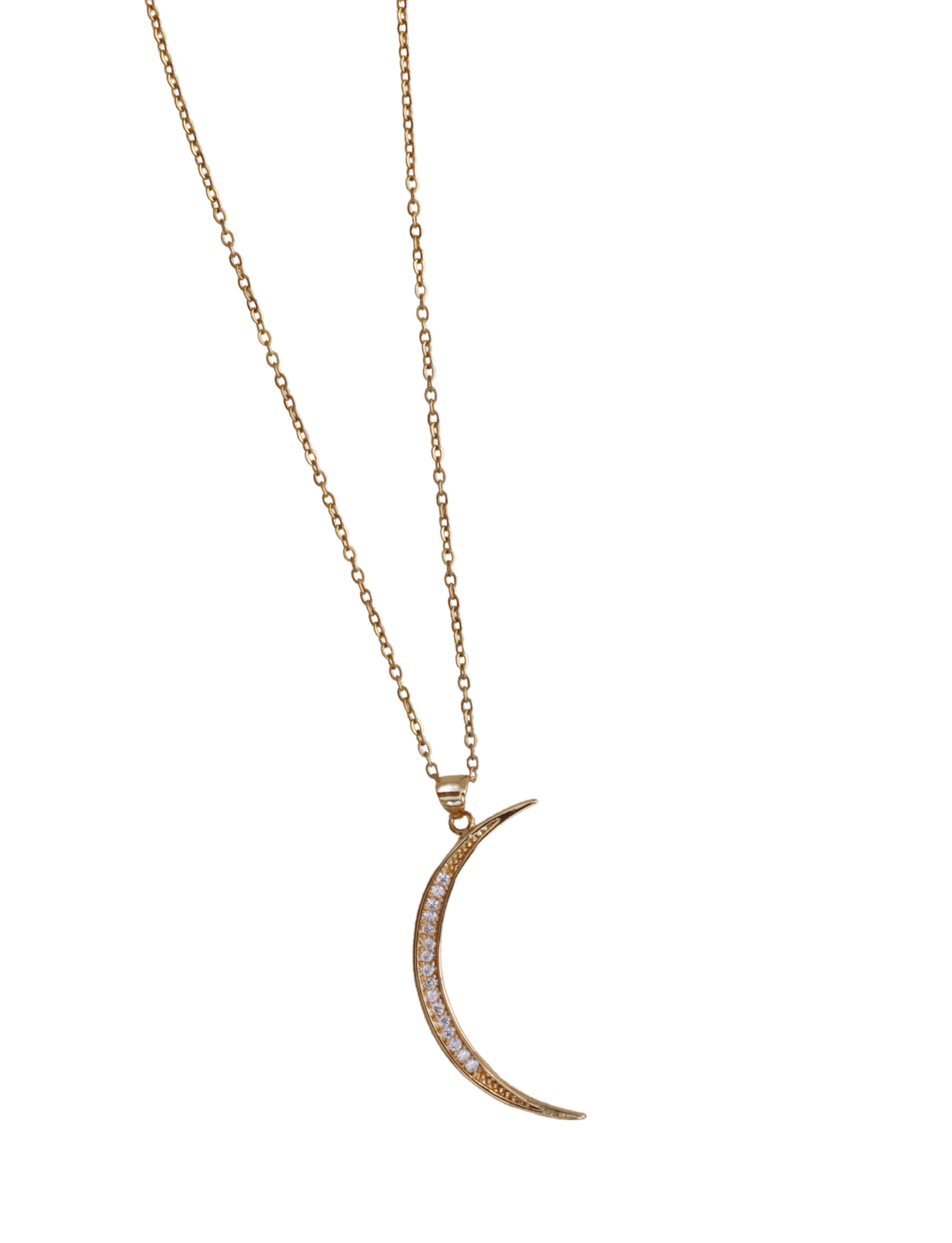 COLLAR LUNA ZIRCONIA