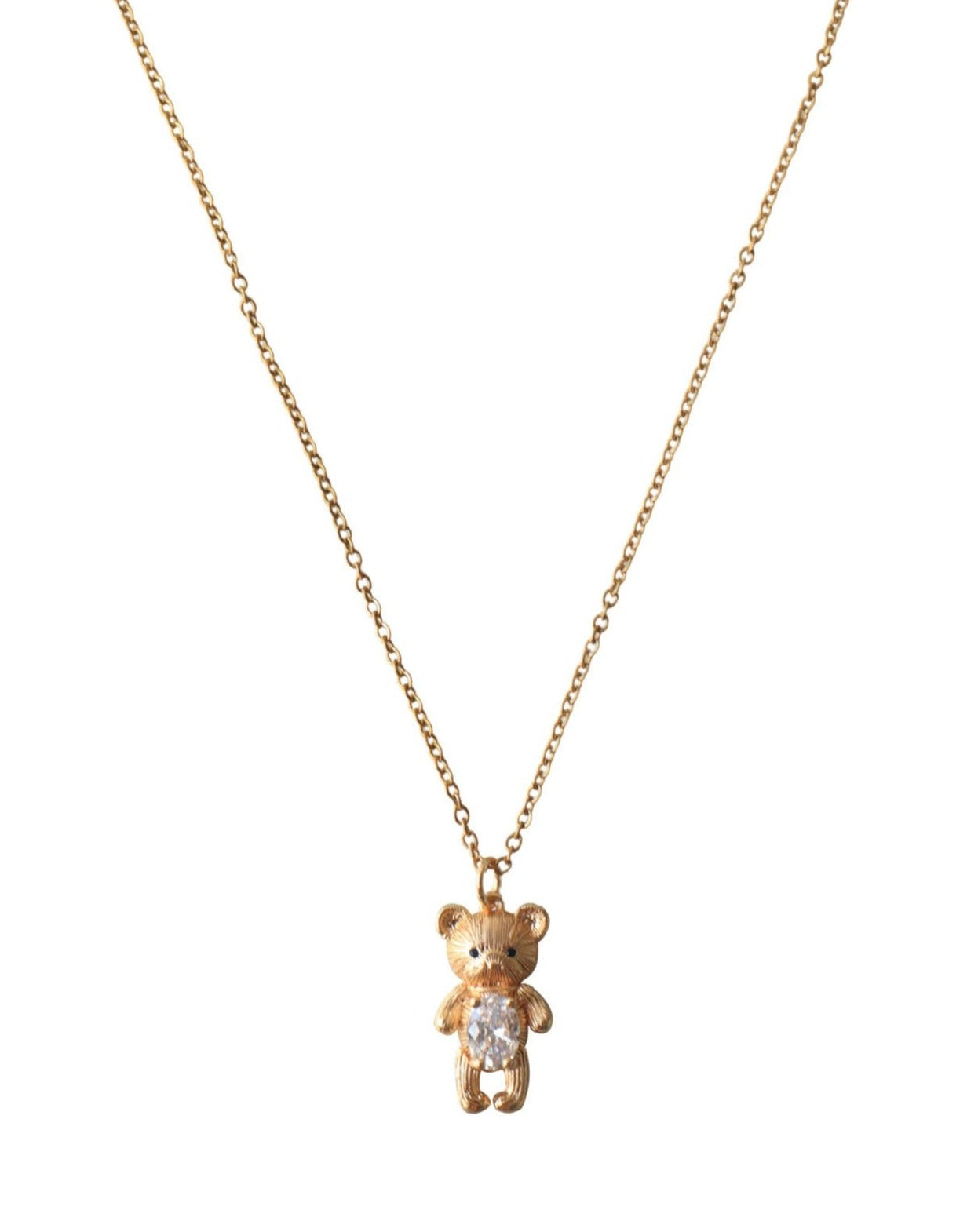 COLLAR TEDDY BEAR PLATA
